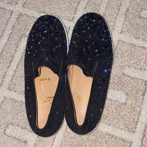 Christian Louboutin slip on sneakers
